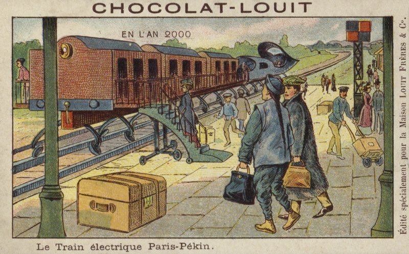 Treno elettrico da Parigi a Pechino nell