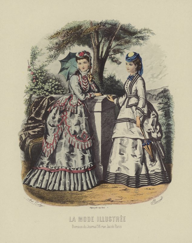 Donne eleganti in abiti d