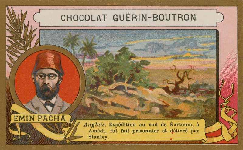 Emin Pasha, governatore della provincia egiziana di Equatoria da French School