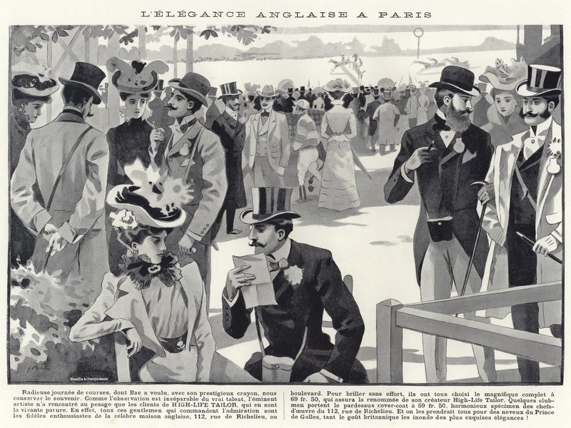 Eleganza inglese a Parigi da French School