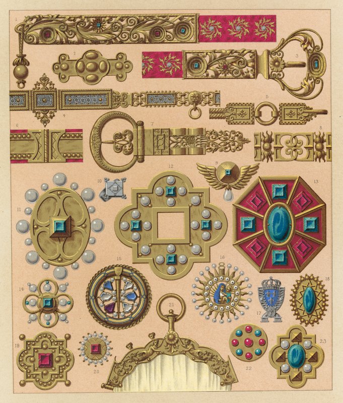 Costume europeo XIV-XV secolo da French School