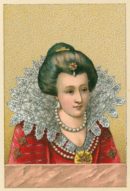 Costume Europeo del XVI secolo da French School