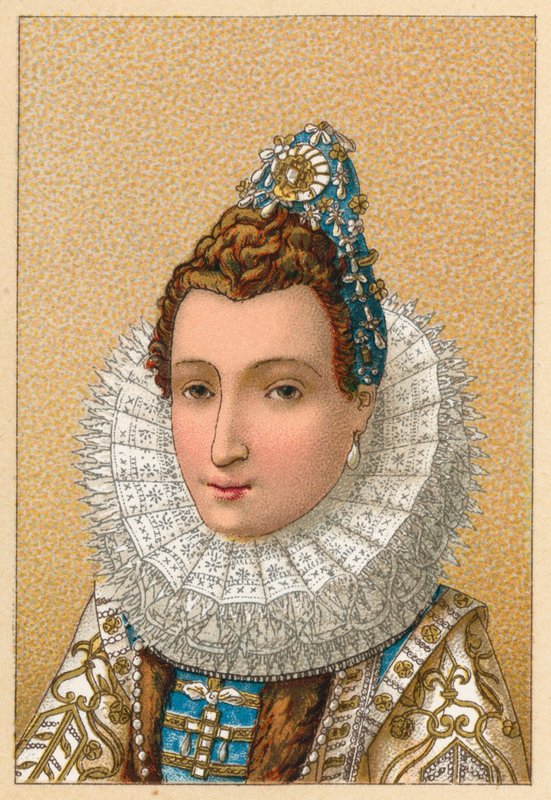 Costume europeo del XVI secolo da French School