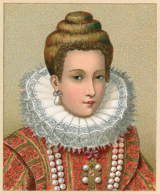 Costume del XVI secolo in Europa da French School