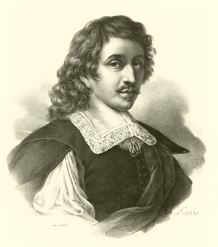 Eustache Le Sueur o Lesueur, ritratto da French School