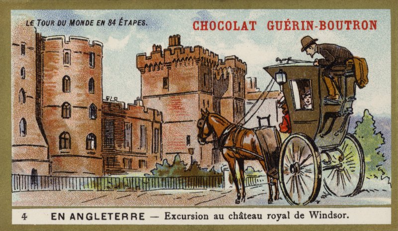 Escursione al castello reale di Windsor, Inghilterra da French School