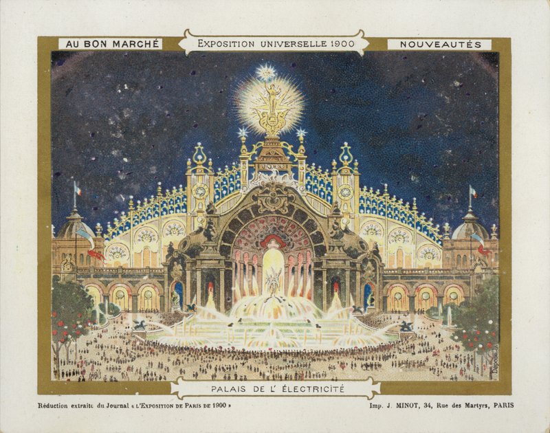 Esposizione Universale 1900 Elettricità da French School