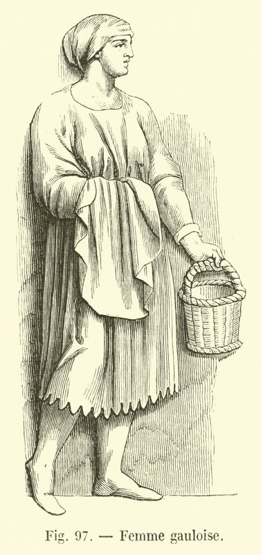 Donna gallica da French School