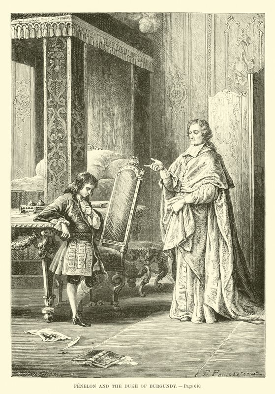 Fénelon e il Duca di Borgogna da French School