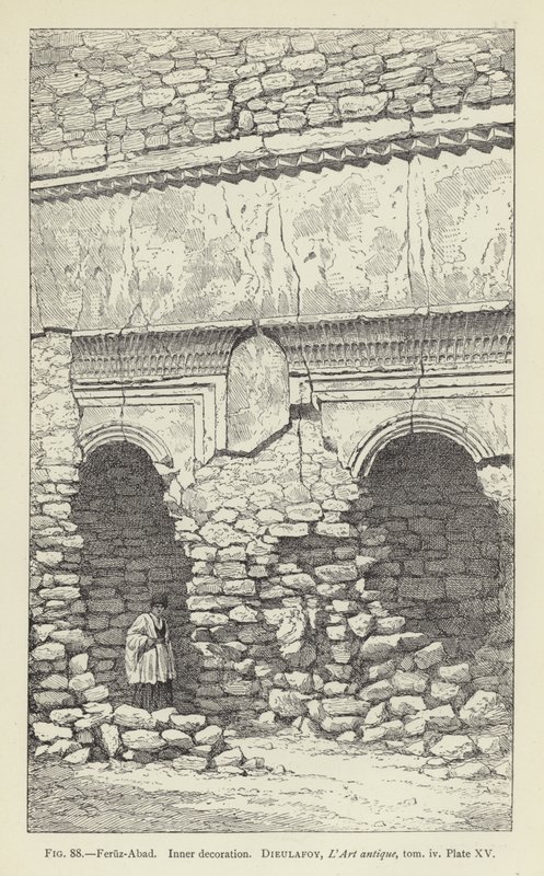 Feruz-Abad, Decorazione interna da French School
