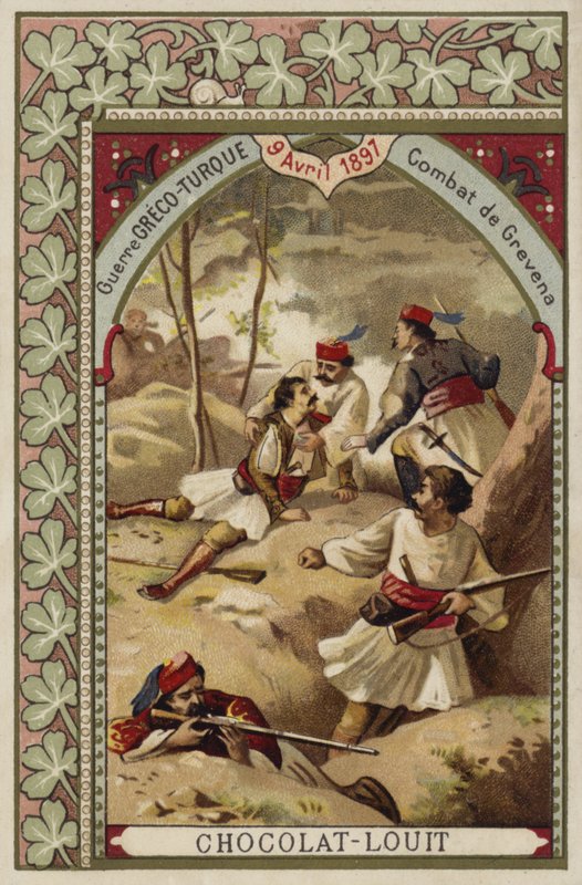 Combattimenti a Grevena, Guerra greco-turca, 9 aprile 1897 da French School