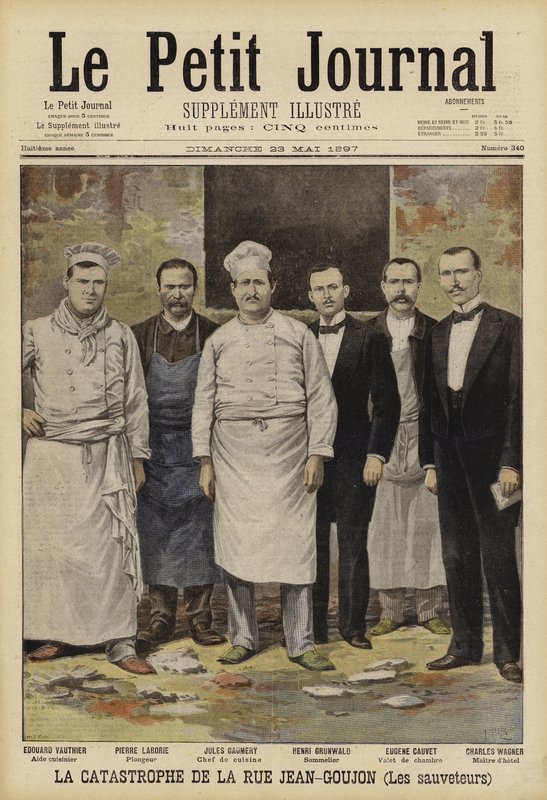 Incendio al Bazar de la Charité, Parigi, 1897 da French School
