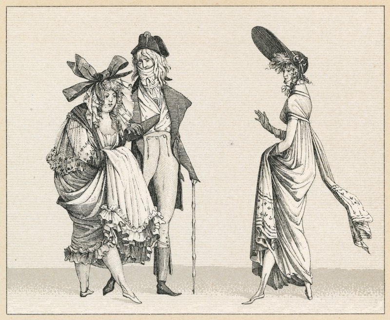 Costume francese XVIII secolo da French School