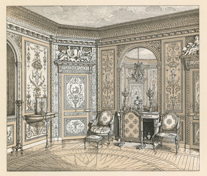 Costume francese del XVIII secolo da French School