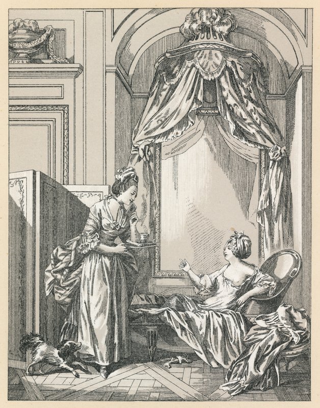 Costume del XVIII secolo francese da French School