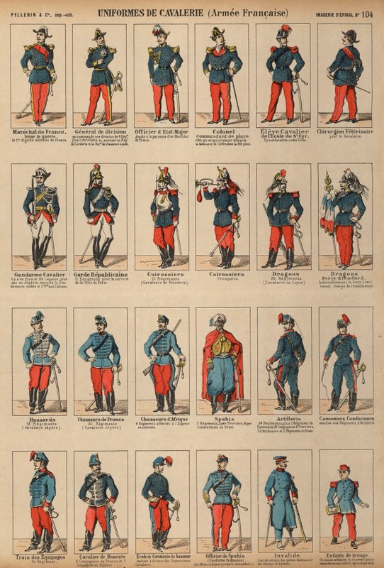 Uniformi della cavalleria dell