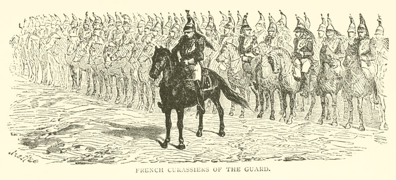 Corazzieri della guardia francese (incisione) da French School
