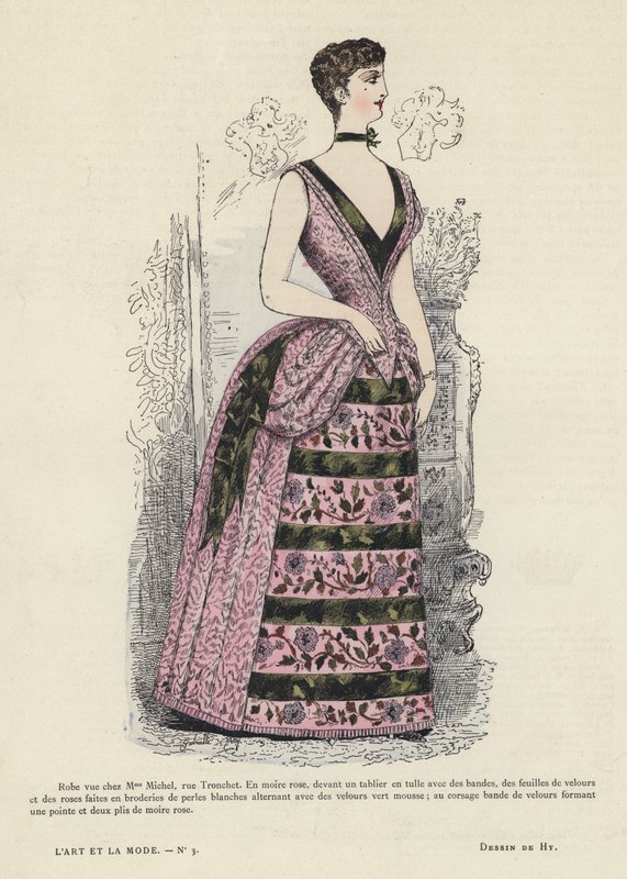 Tavola di moda francese da French School