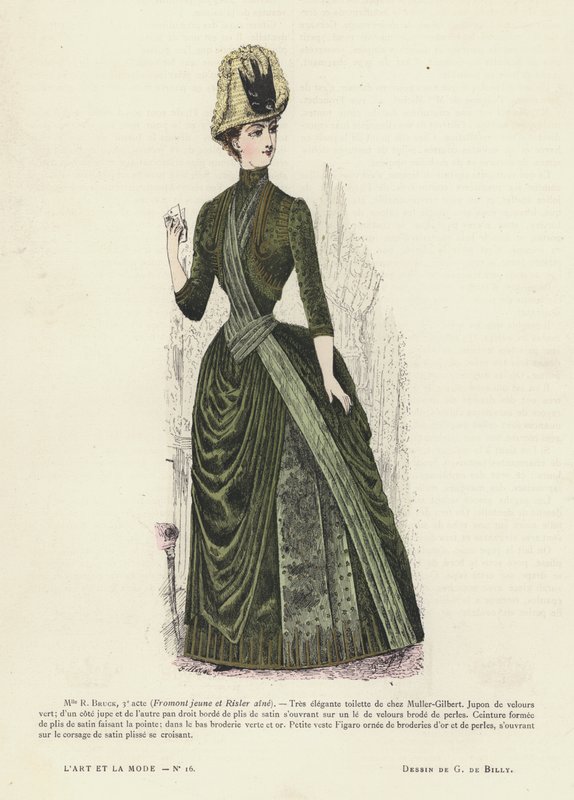 Tavola di moda francese da French School
