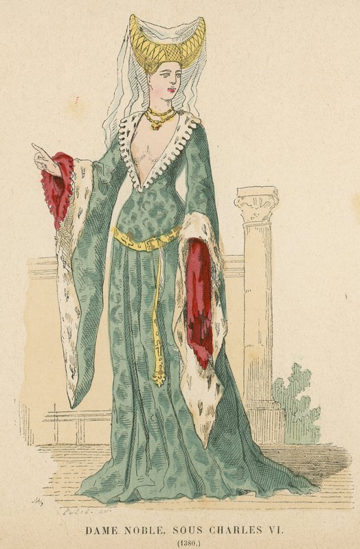 Nobile francese del regno di Carlo VI, 1380 da French School