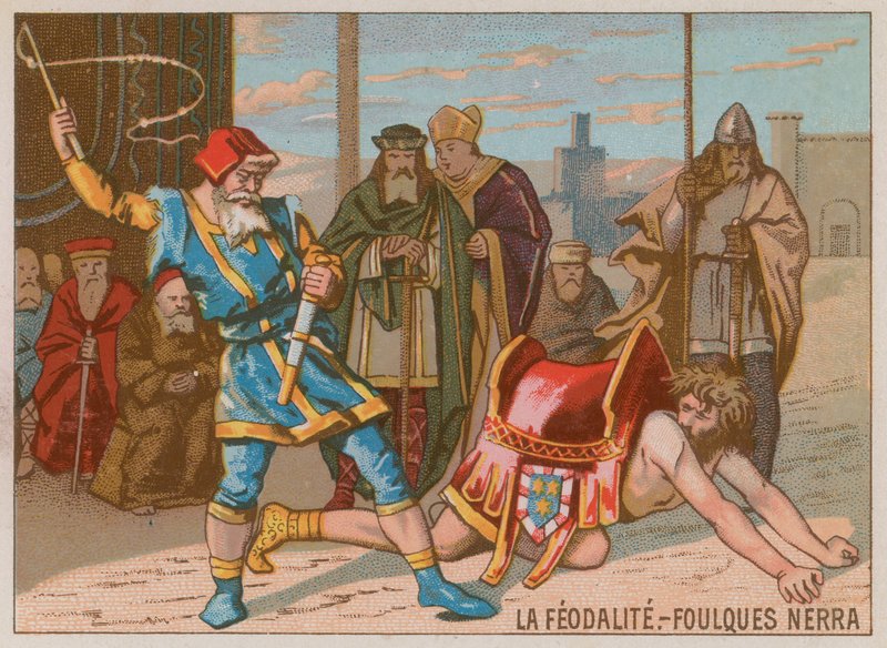 Fulk III come esempio di feudalesimo da French School