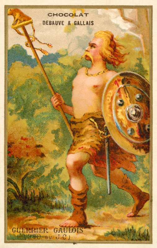 Guerriero gallico, 390 a.C. da French School