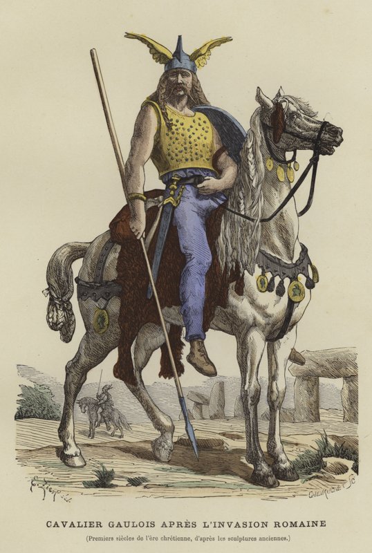 Cavaliere gallico dopo l