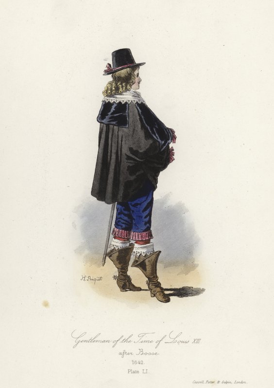 Gentiluomo del tempo di Luigi XIII di Francia da French School