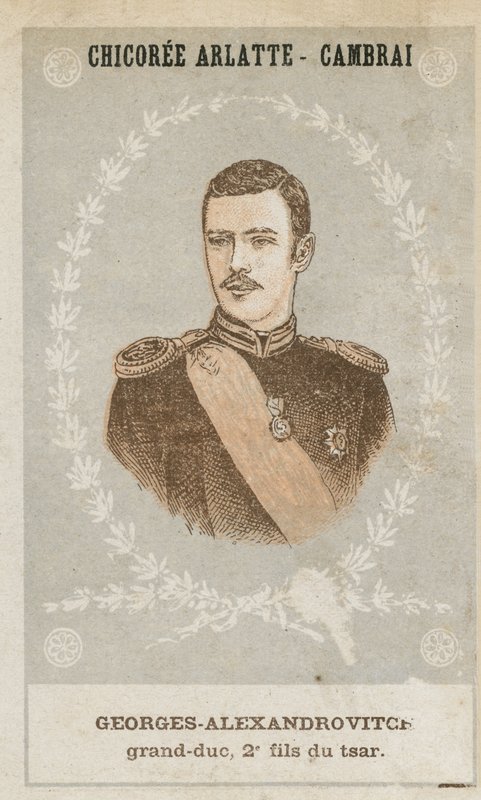 Georges-Alexandrovitch, granduca, secondo figlio dello zar da French School