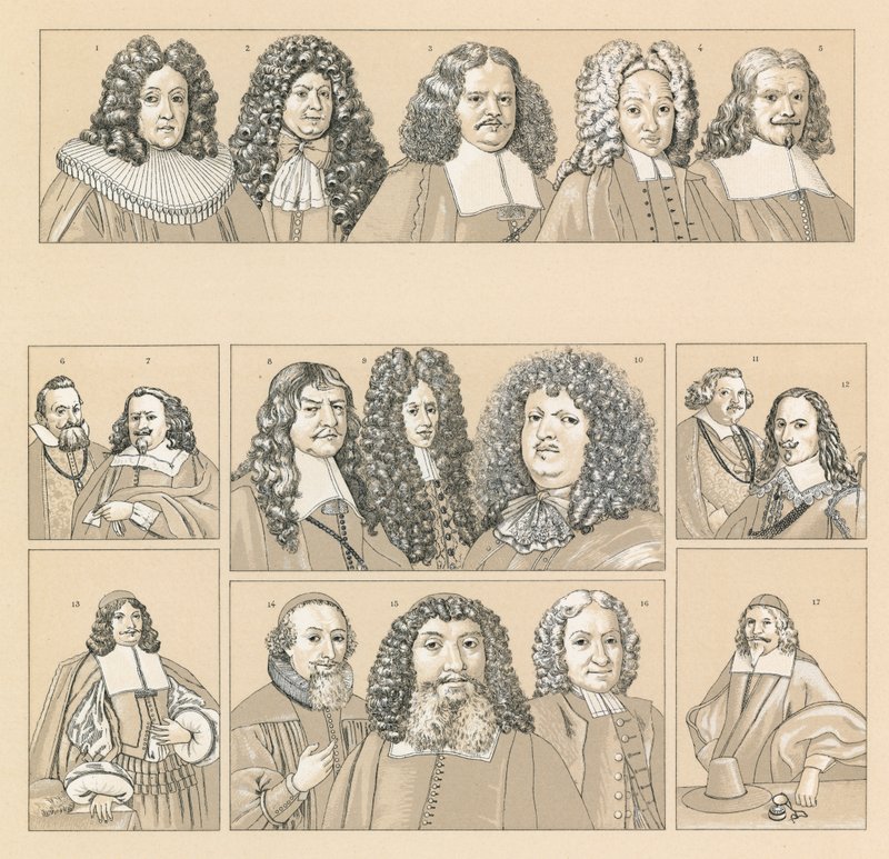 Germania XVII-XVIII secolo Costume da French School
