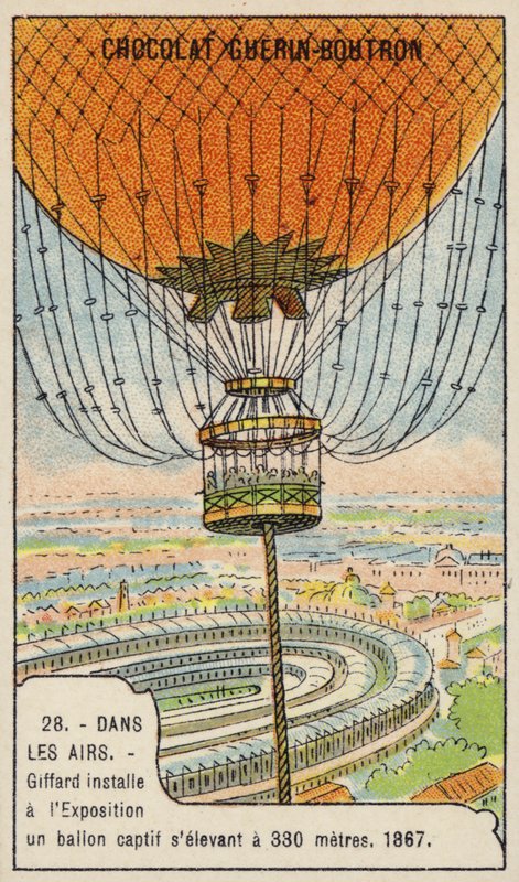Il pallone ancorato di Giffard all