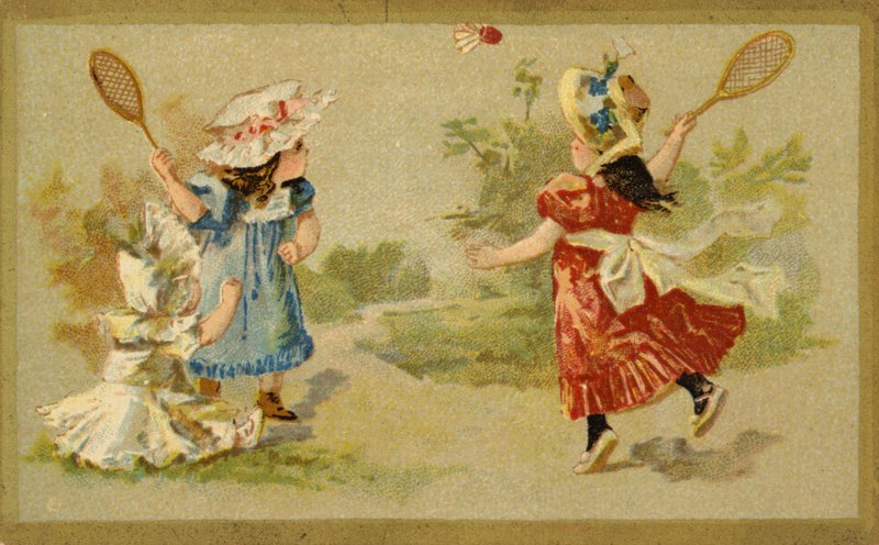 Ragazze che giocano a volano da French School