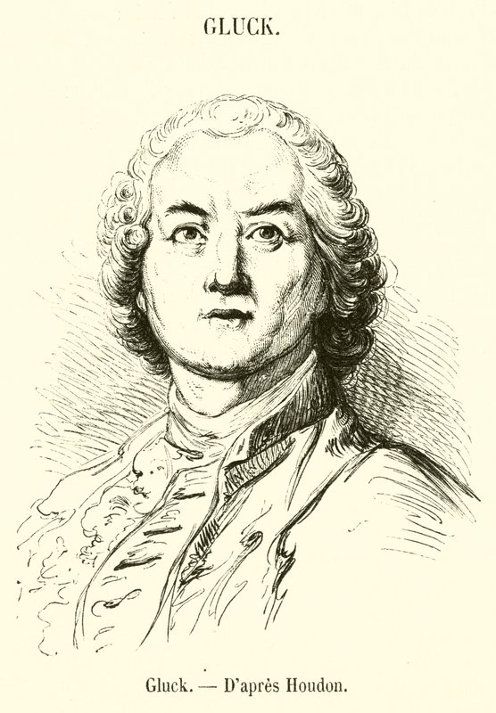 Gluck (incisione) da French School