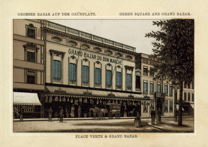 Grand Bazar du Grand Marché, Place Verte, Anversa da French School