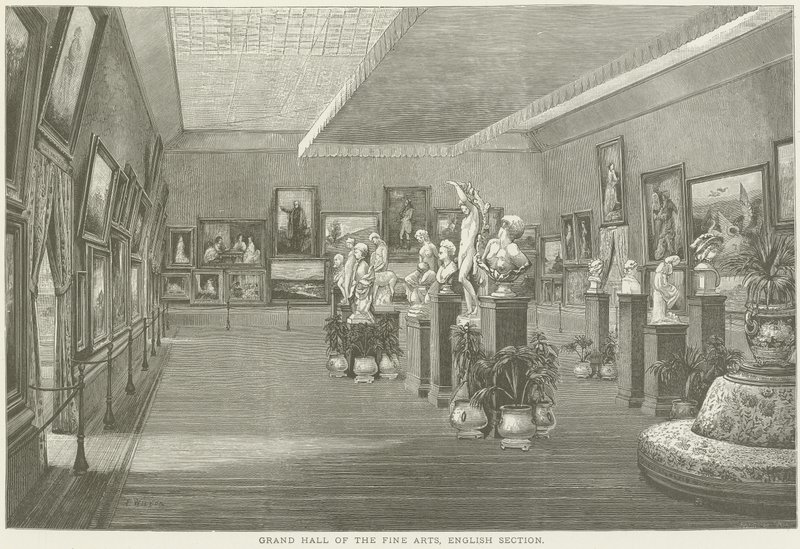 Grande Sala delle Belle Arti da French School