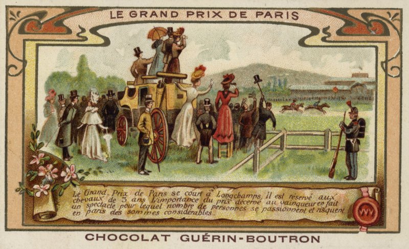 Grand Prix de Paris, corsa di cavalli, Longchamps da French School