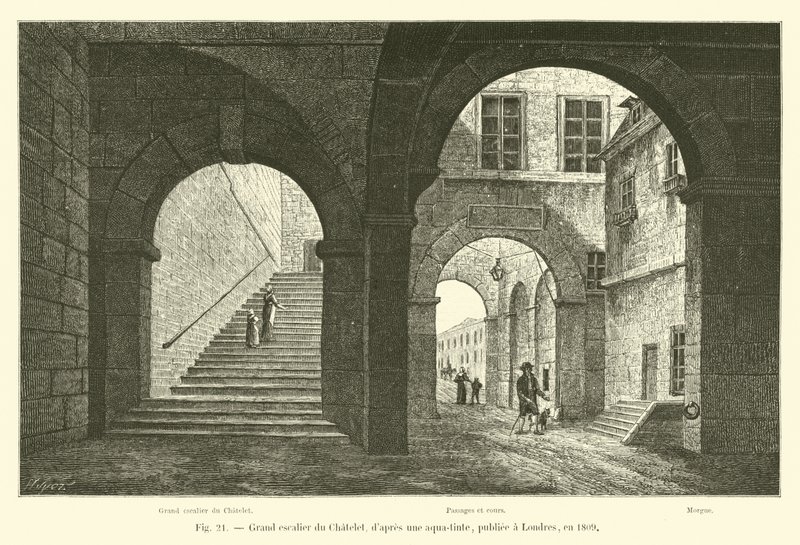 Grande scala del Chatelet da French School
