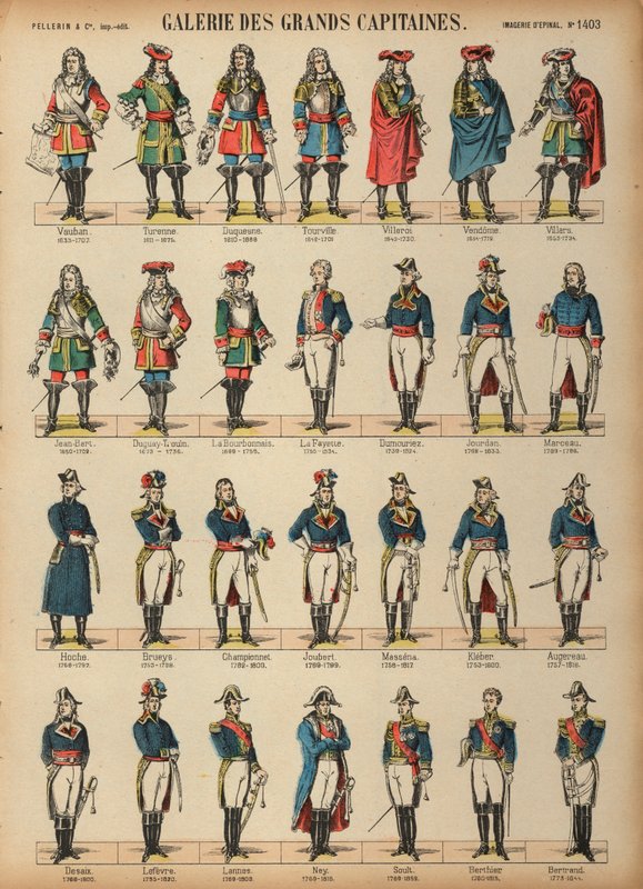 Grandi comandanti militari francesi da French School