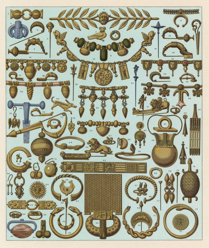 Costume Greco-Romano da French School