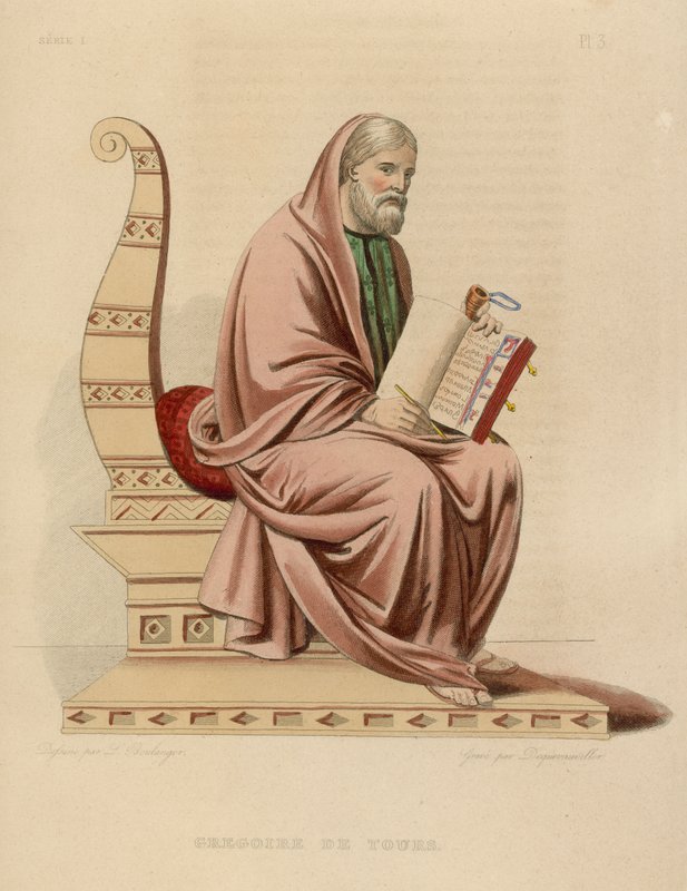 Gregorio di Tours da French School
