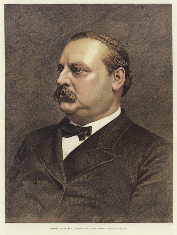Grover Cleveland, 22º e 24º Presidente degli Stati Uniti da French School