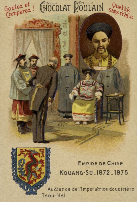 Imperatore Guangxu della Cina da French School