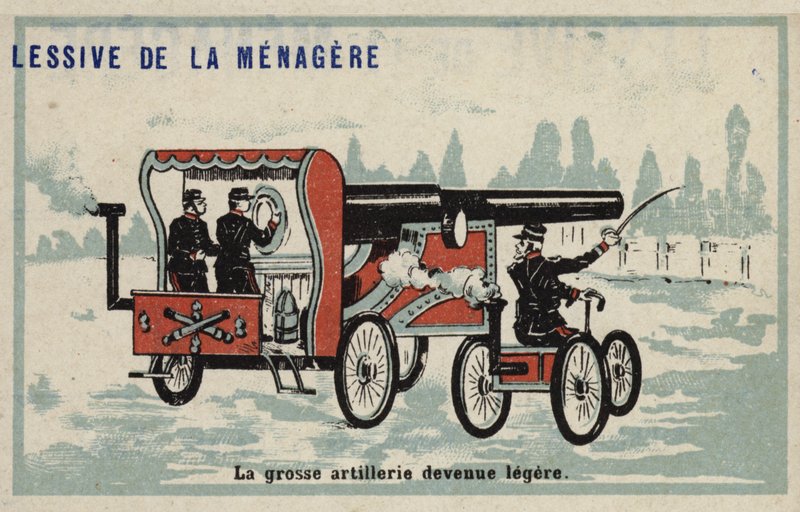 Artiglieria pesante diventata leggera da French School
