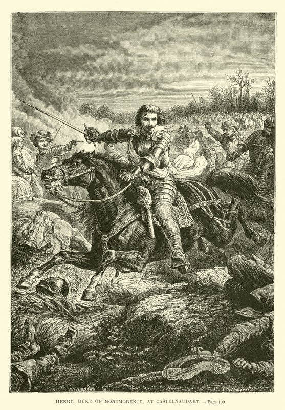 Enrico, duca di Montmorency, a Castelnaudary da French School