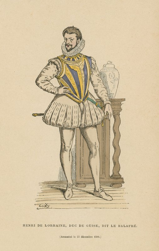 Enrico I, Duca di Guisa da French School