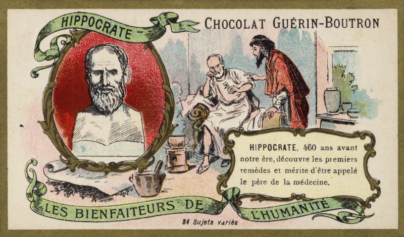 Ippocrate, medico greco antico da French School