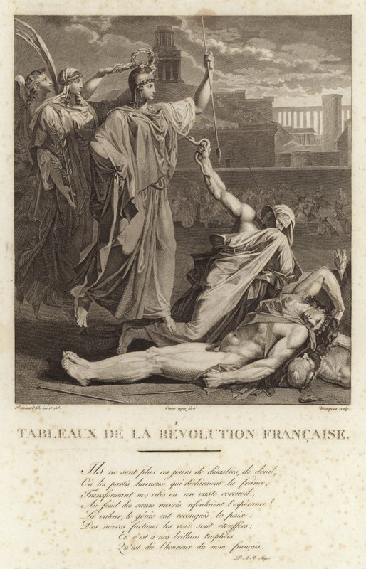 Dipinti storici della Rivoluzione Francese da French School