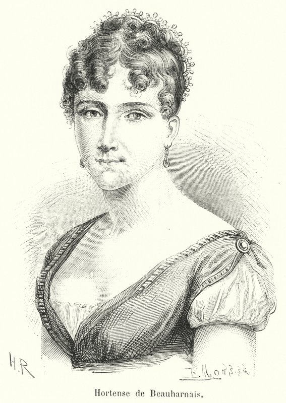 Ortensia di Beauharnais da French School