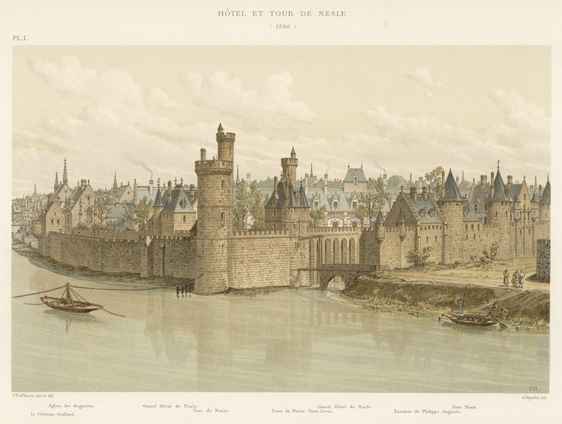 Hôtel e Torre di Nesle, 1380 da French School