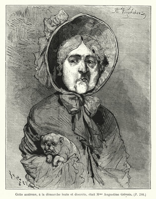 Illustrazione per Le Juif Errant (incisione) da French School